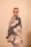 Almond Blossom soft wool shawl