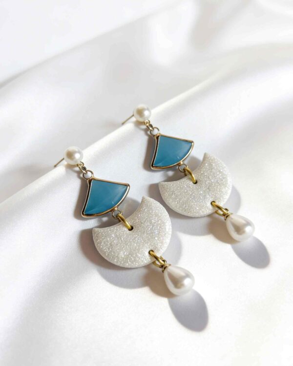 Jasper Handmade Polymer Clay lolly Earrings