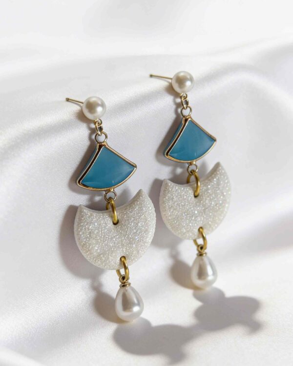 Jasper Handmade Polymer Clay lolly Earrings